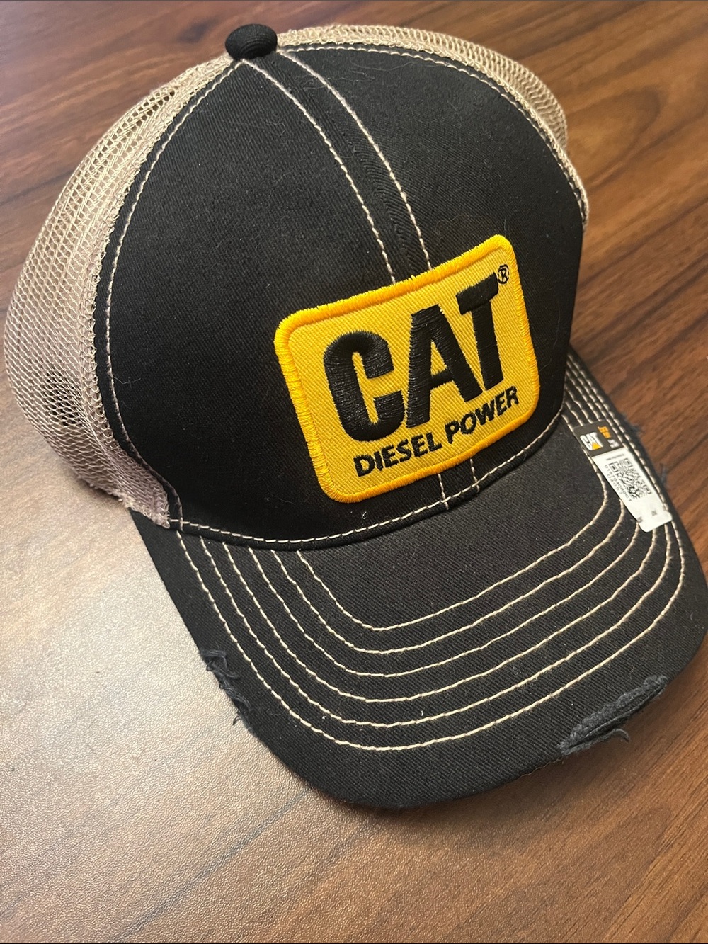 Diesel Power Black & Tan Trucker Cap